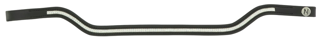 NORTON PRO 'Shape' Browband Black/White - Full size