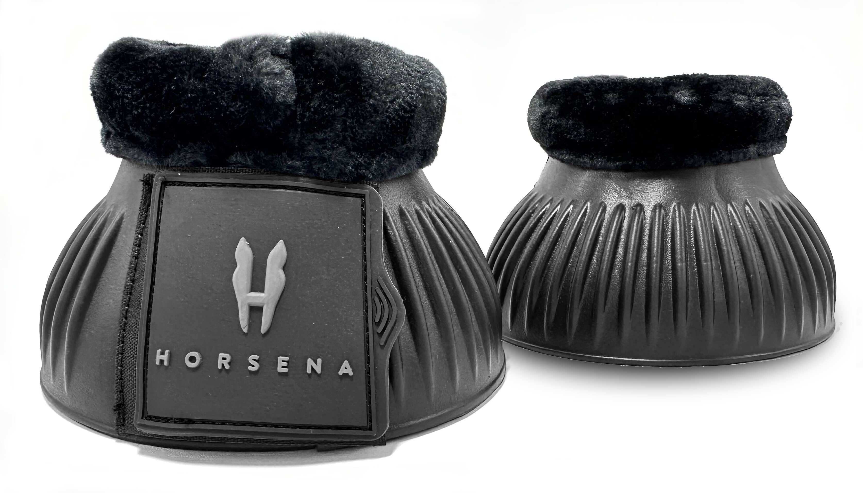 Horsena Boots with Faux Fur Black - 3