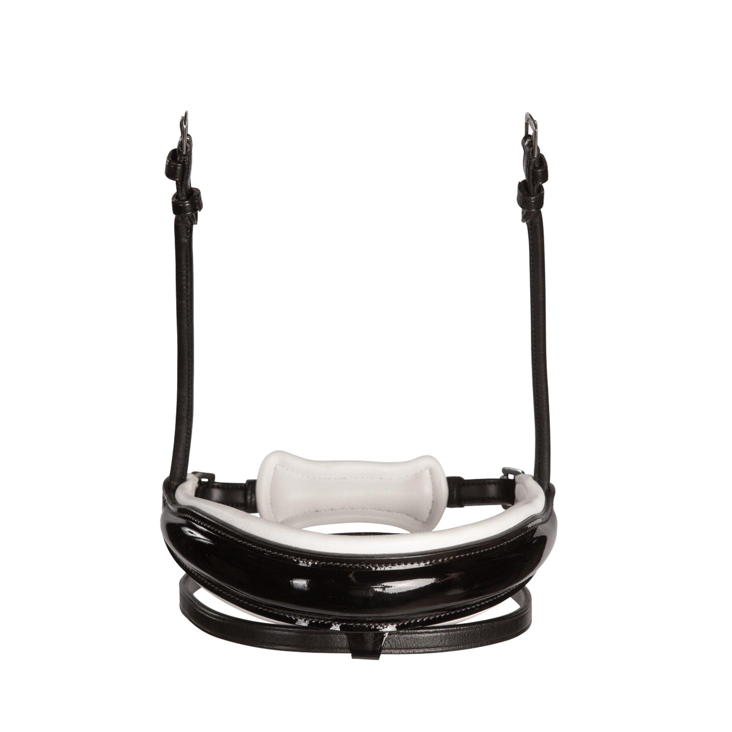 Lippo Integro Grande Noseband - Patent Black/Black - 4