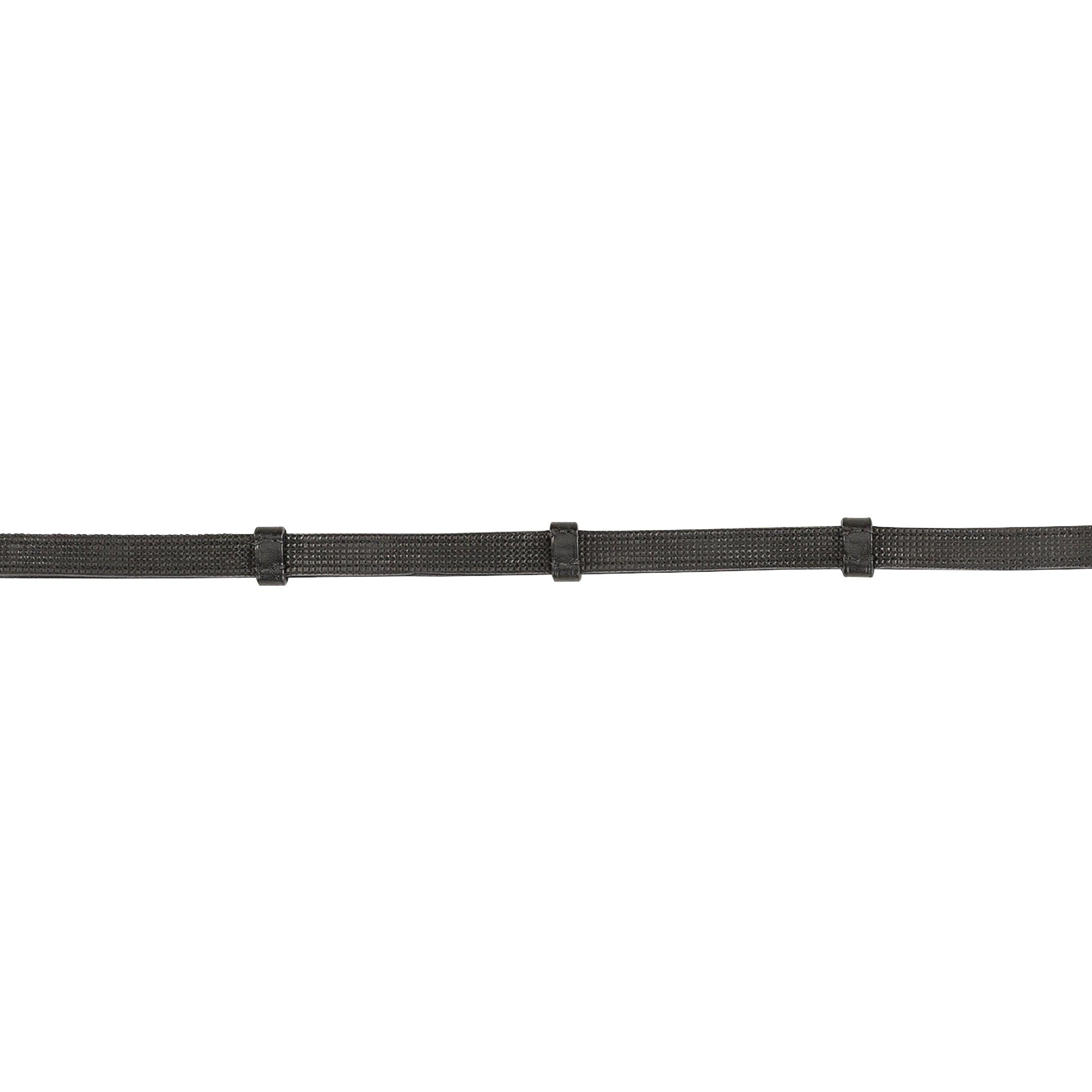 Lippo Supreme Leather Reins with Rubber Lining - Brown - 2
