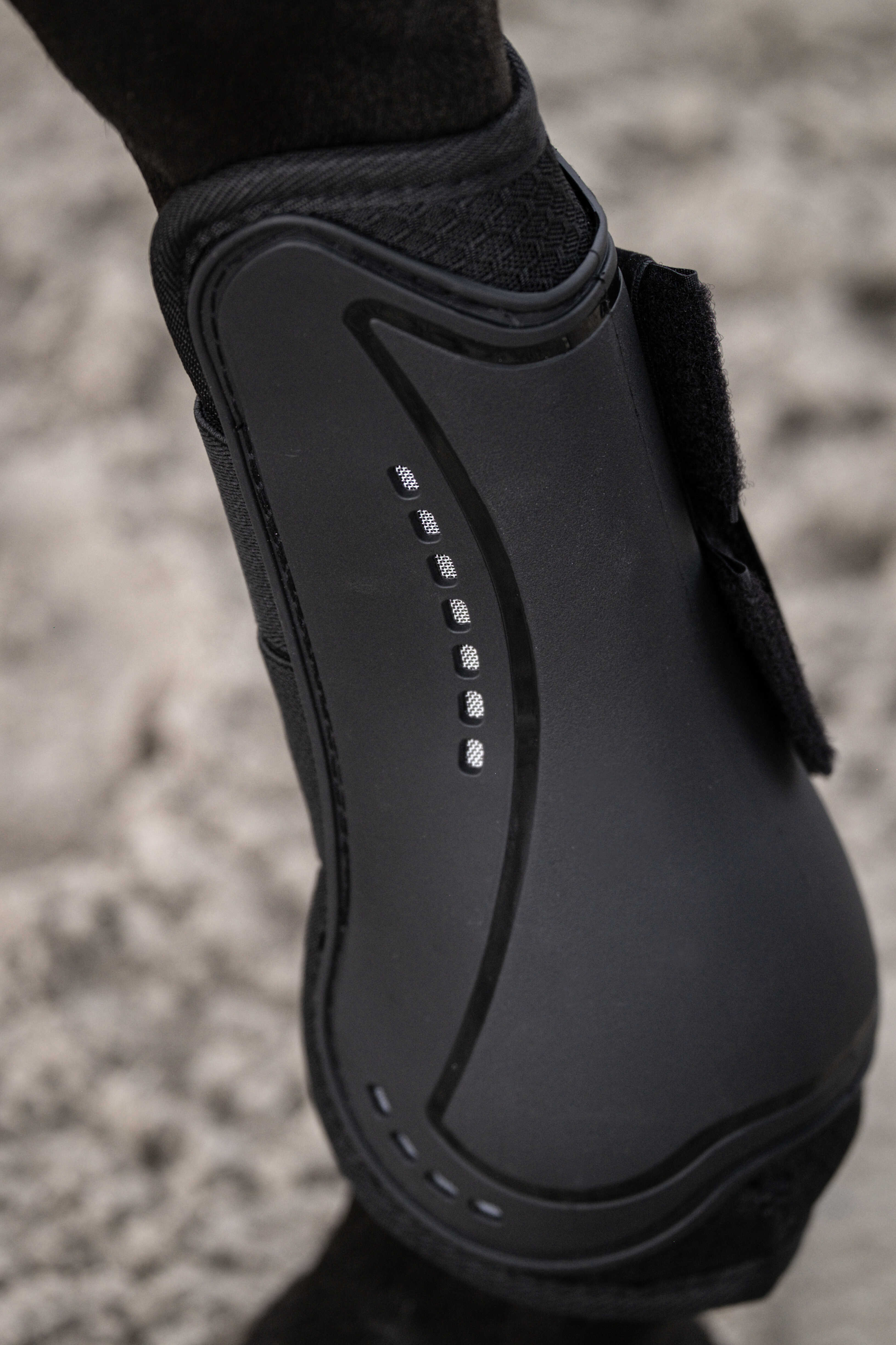 Equitheme Je T'aime Set with Tendon Boots & Fetlock Boots Black - 6