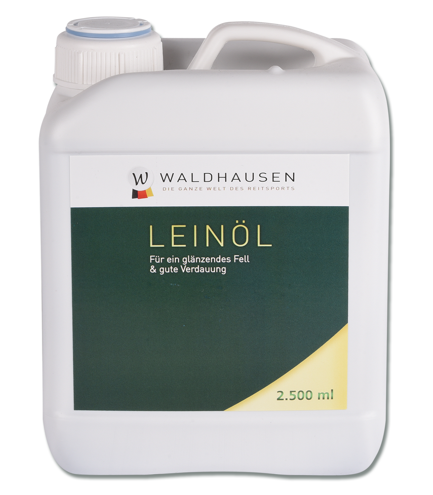 Waldhausen Lein-Öl - Für Fell & Verdauung, 2,5 l
