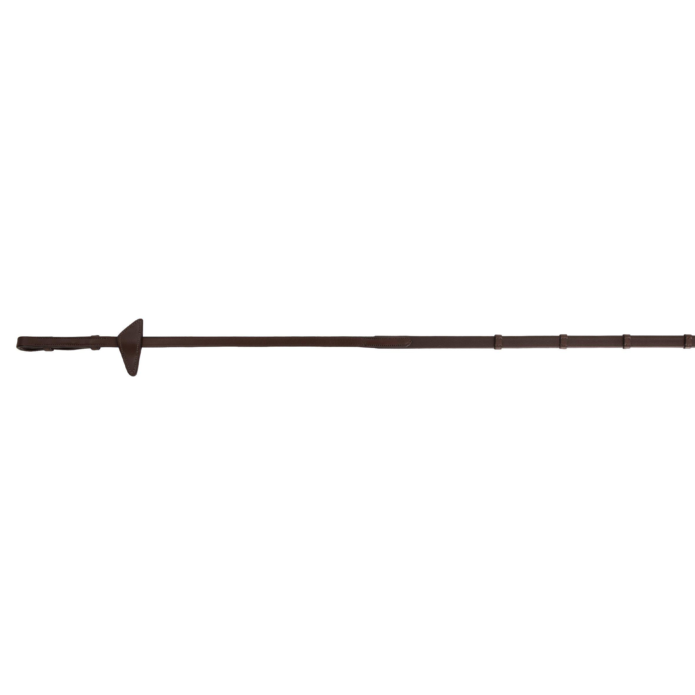 Lippo Biothane Reins with Stoppers - Chocolate