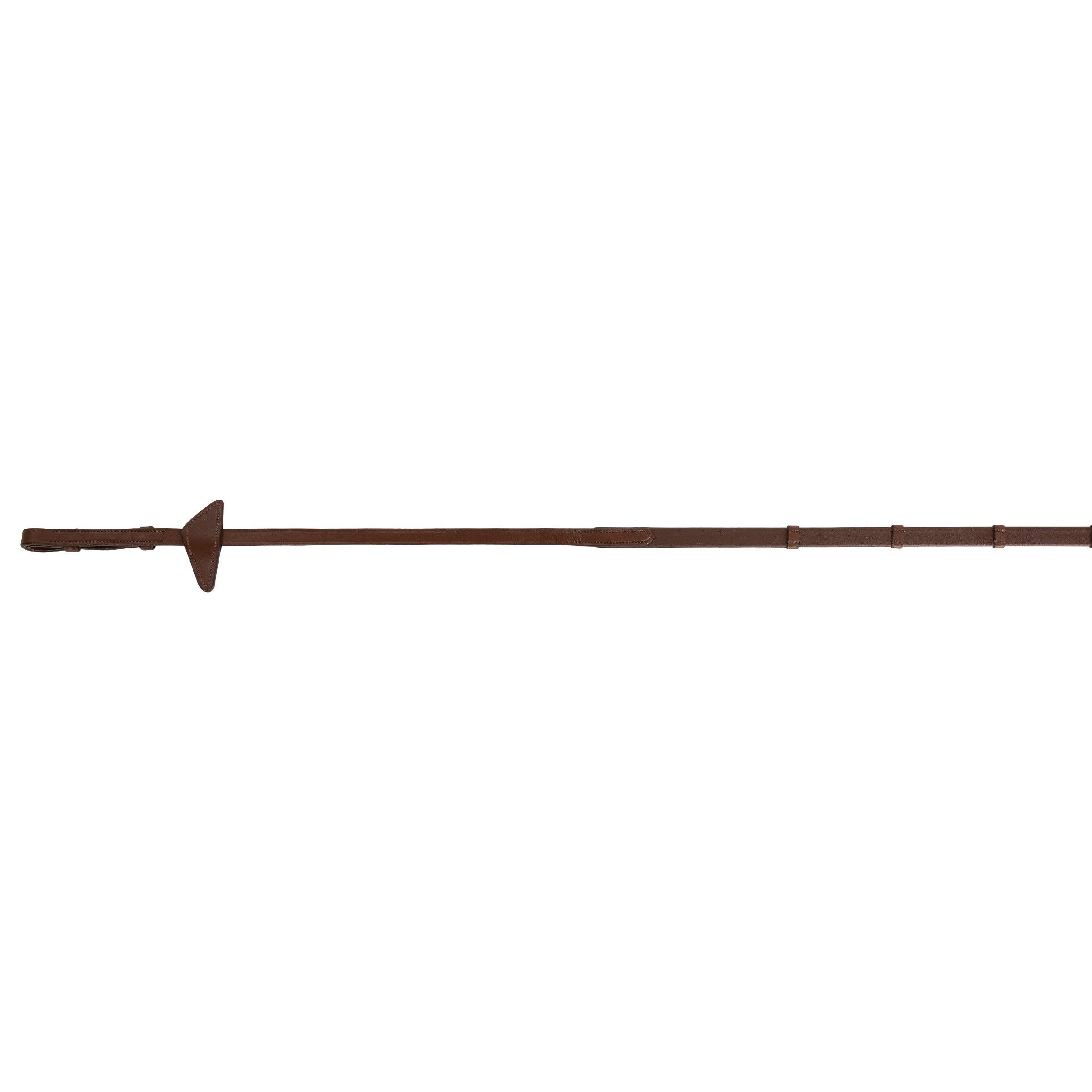 Lippo Biothane Reins with Stoppers - Oak Bark