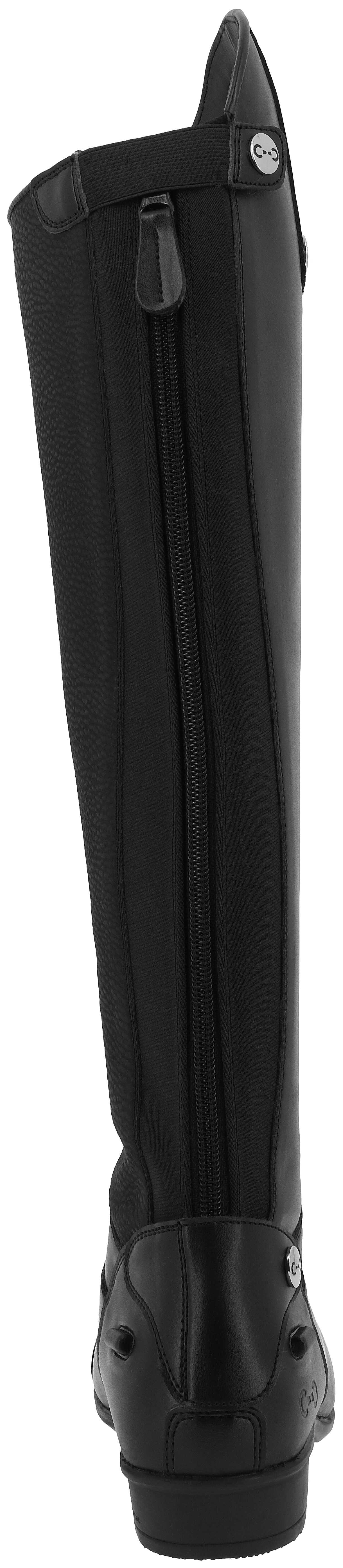 Riding World Schnürstiefel aus Synthetik - Hohe Höhe/Schmale Weite Schwarz - 5