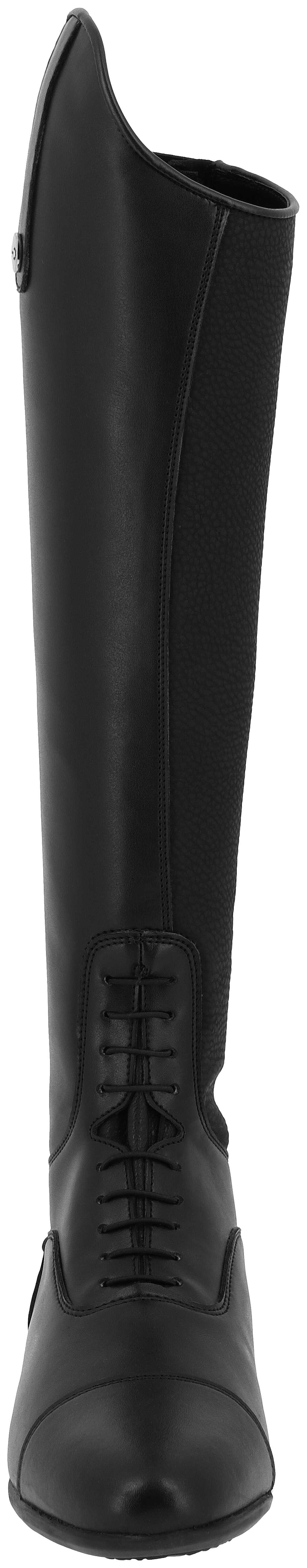Riding World Schnürstiefel aus Synthetik - Hohe Höhe/Schmale Weite Schwarz - 6