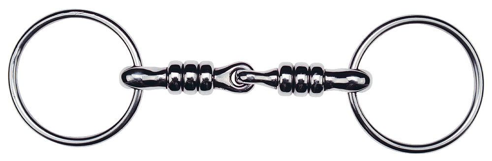 FEELING Ring Snaffle With Cherry Rollers