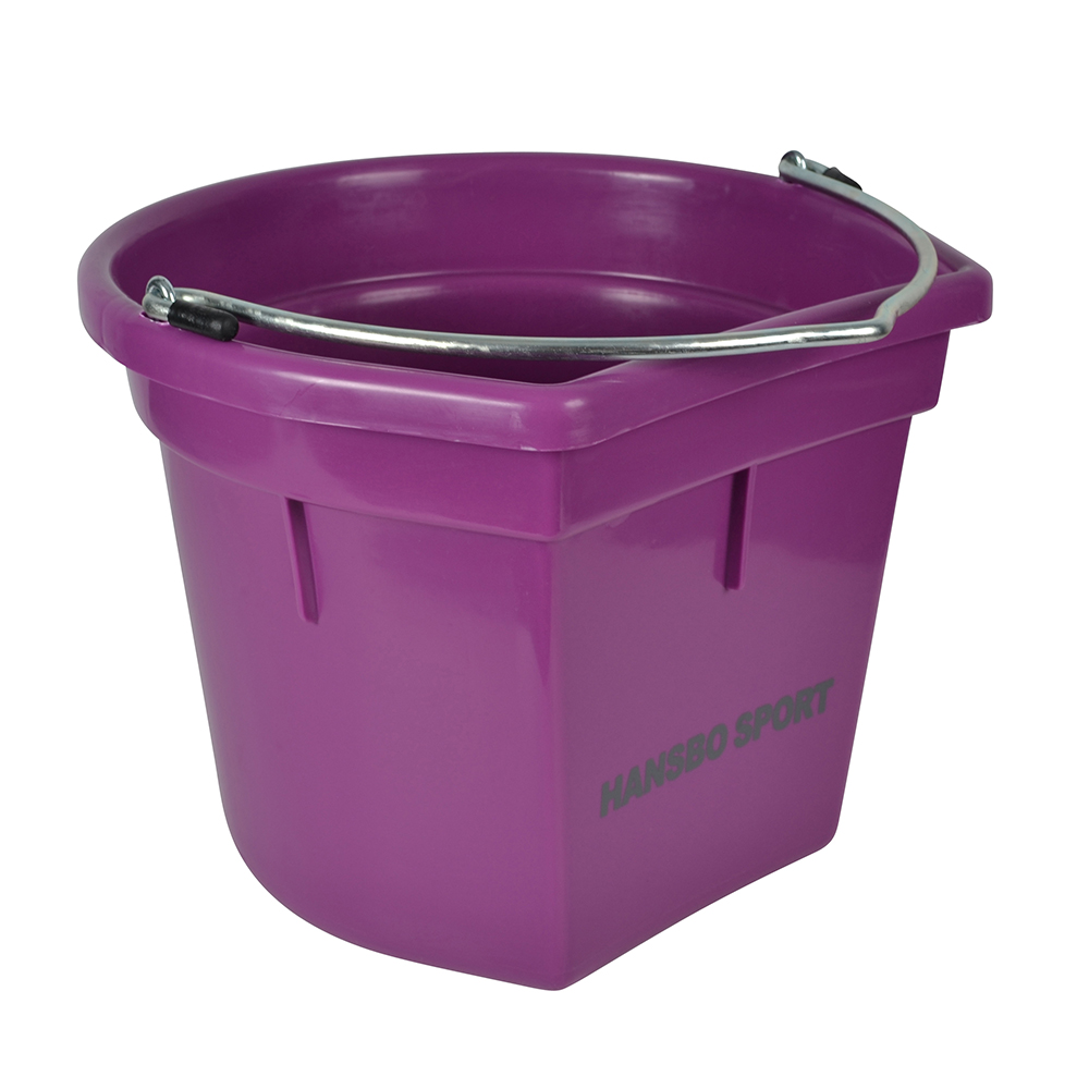 Hansbo Sport Hink med flat sida Plommon 20L
