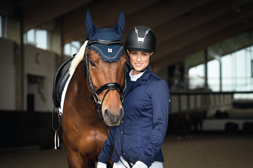 Horse Guard Anur Tränsbett med Böjd Mundel Silver - 3