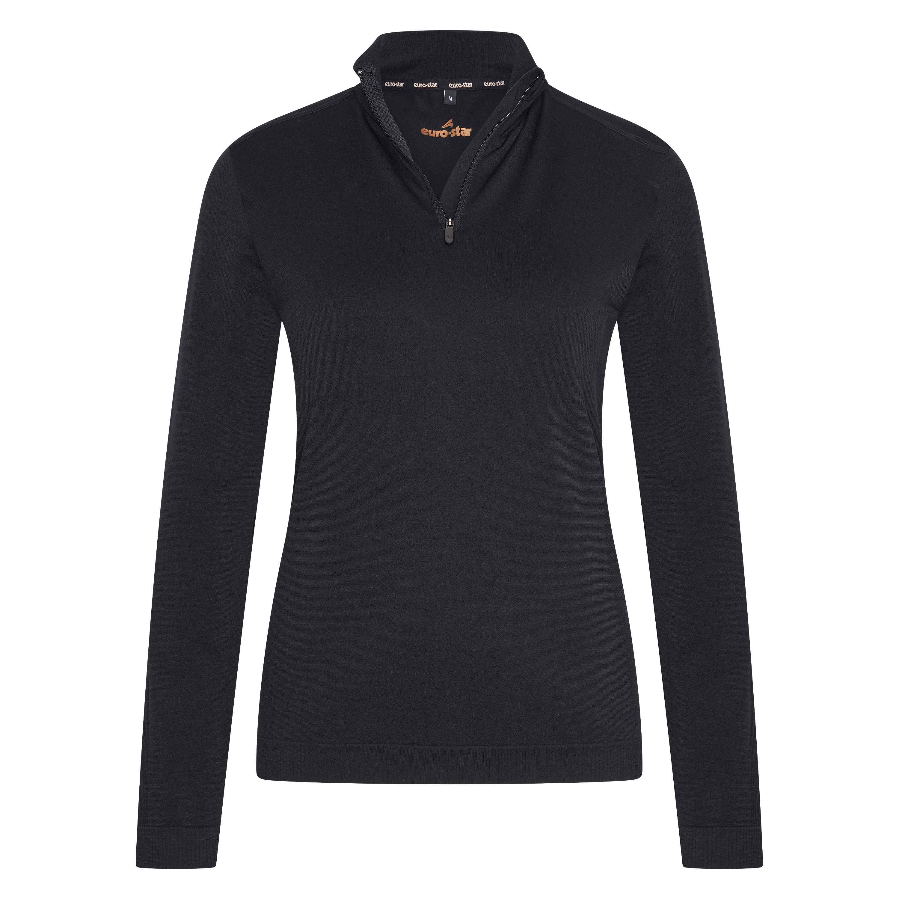 Euro-Star Half zip top ESMaggy Black
