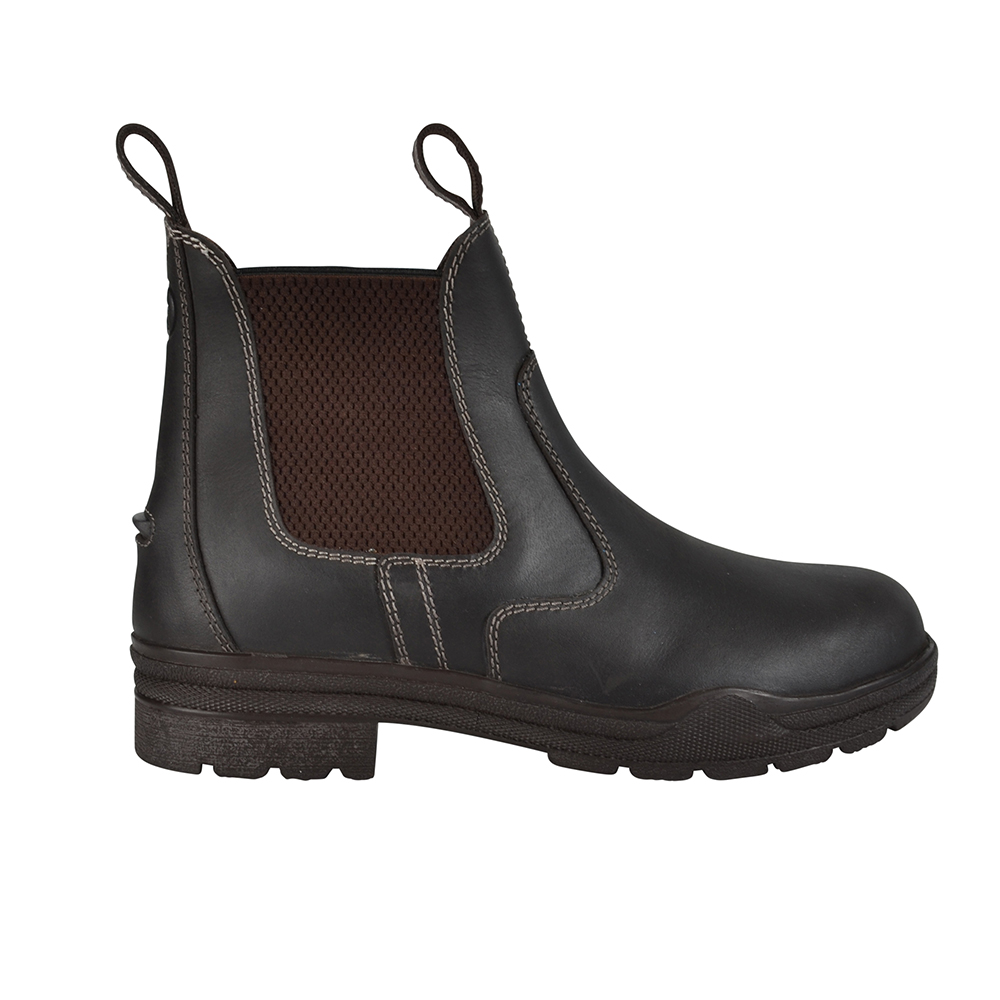 Hansbo Sport jodhpurs läder m stålhätta Brun (35)