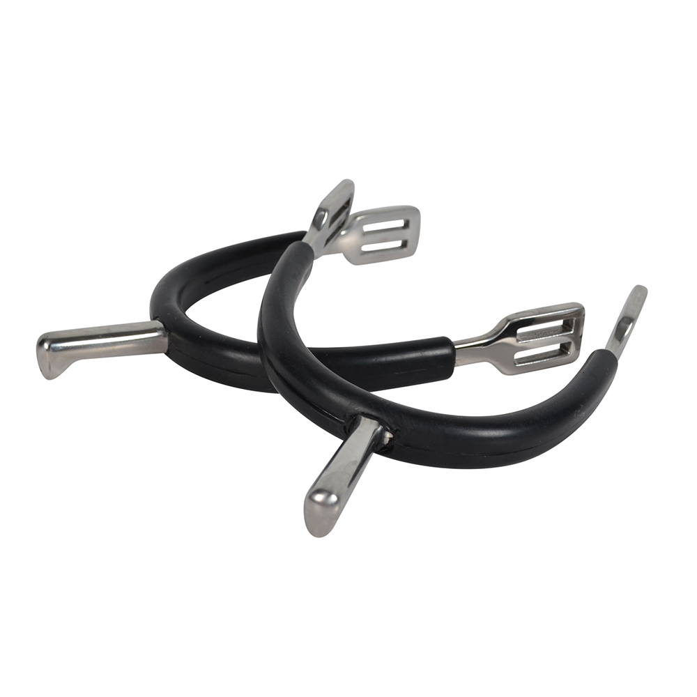 Hansbo Sport Sporrar Gummiklädda Svart Dam