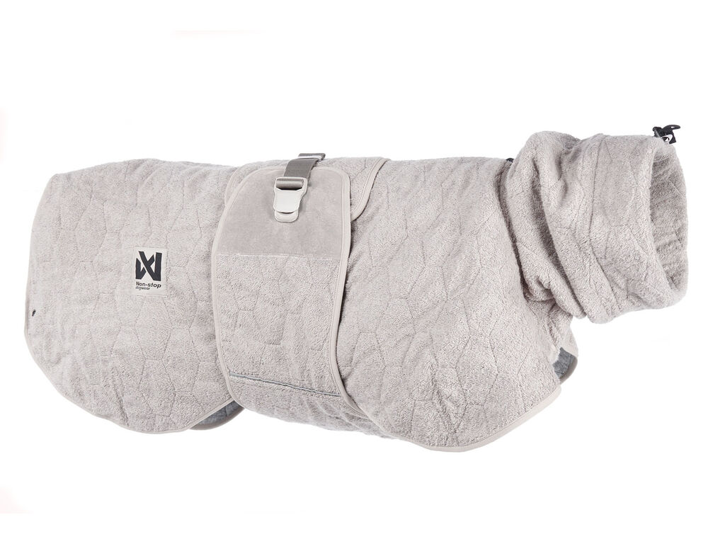 Non-stop Dogwear Drying Coat Kuivausloimi - Sand, 36 - 3