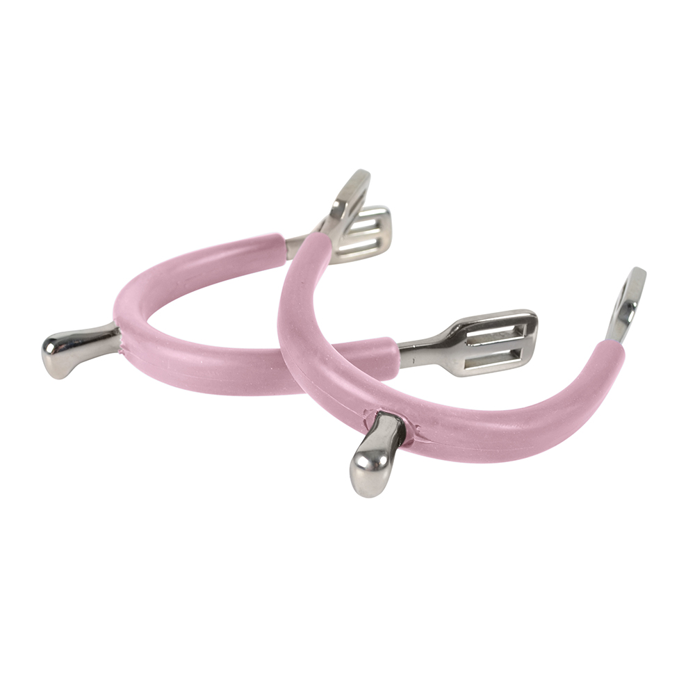 Hansbo Sport Sporrar Gummiklädda Rosa 15mm