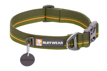 Ruffwear - Flat Out Collar - Kaulapanta Koiralle - Forest Horizon 