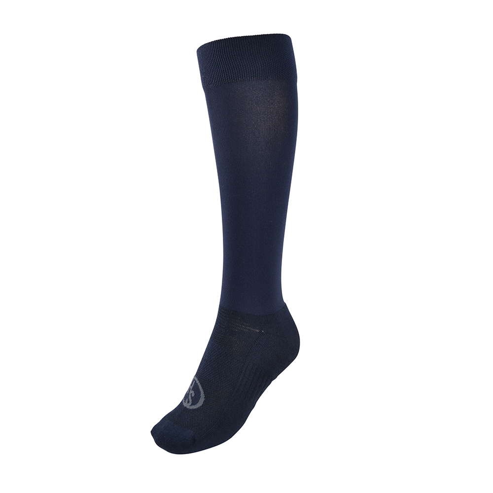 Hansbo Sport Ridstrumpa i bomull Blå (31-34)