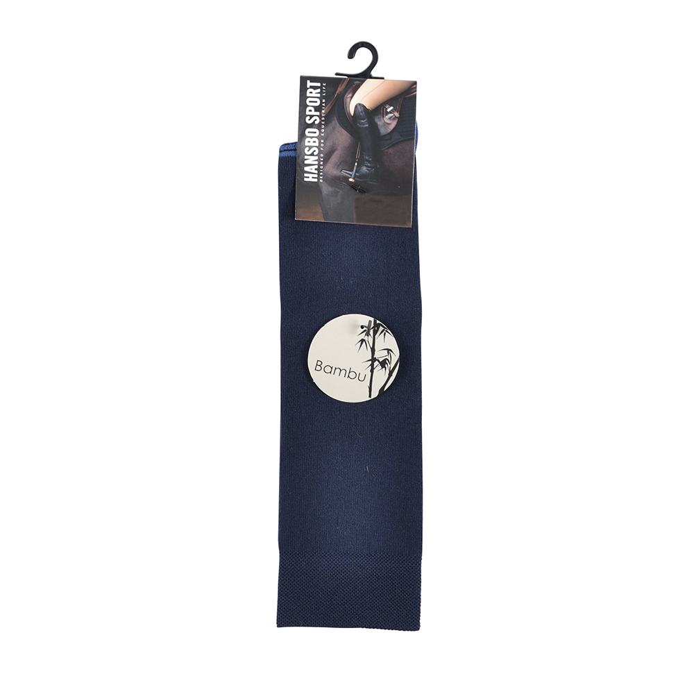 Hansbo Sport Bamboo Riding Sock navy/Blue - 2