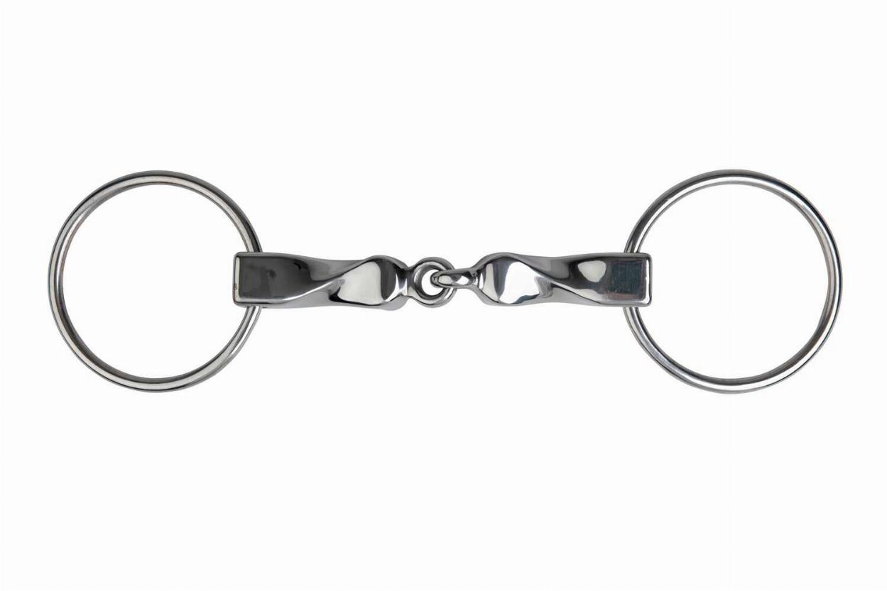 Metalab Magic System Single Jointed Bit with Twisted Mouthpiece, 20 mm 135 cm, 75 mm
