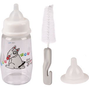Flamingo - Feeding set for puppies & kittens, 140 ml
