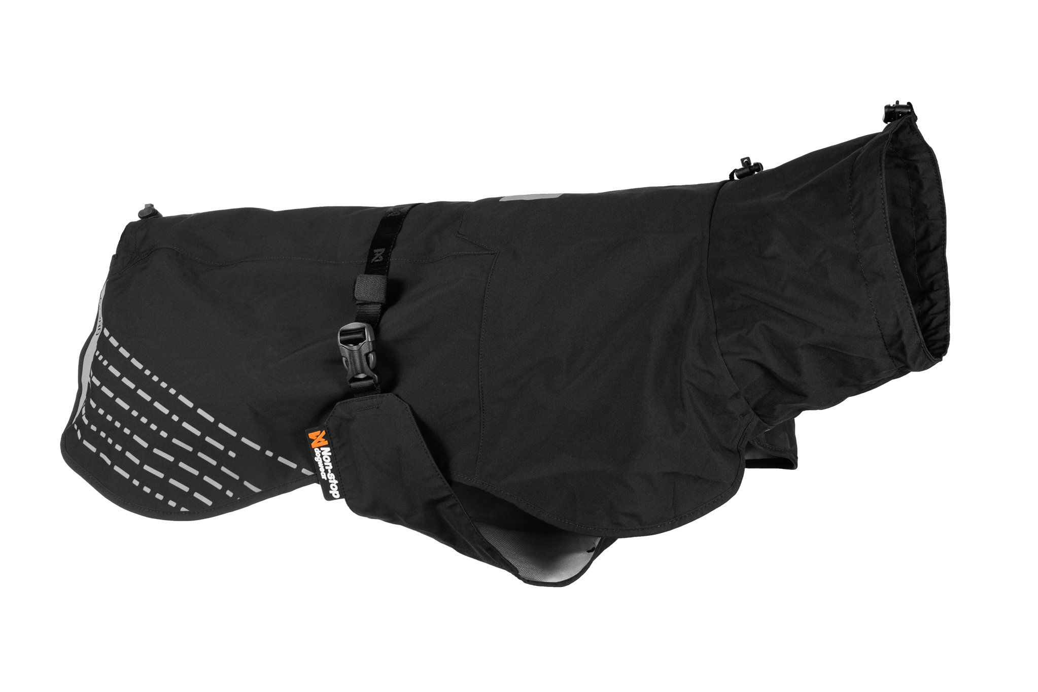 Non-Stop Dogwear Fjord Raincoat - Black , 50 - 5
