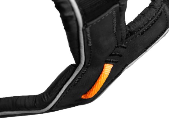 Non-stop Dogwear Line Grip Harness - Black , 5 - 9