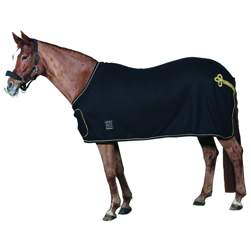 Horse Guard Fleecerug w/frontflap black