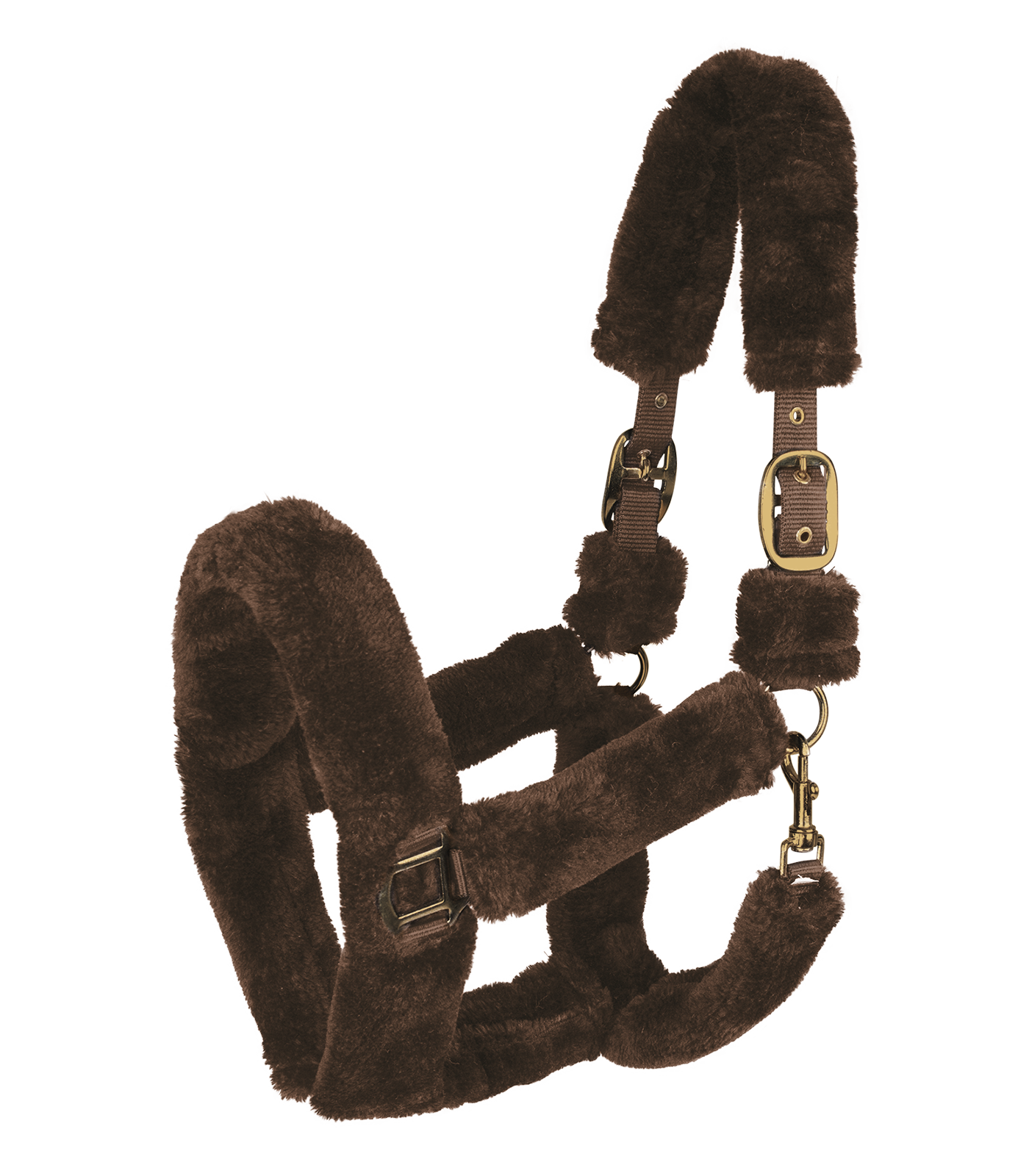 Waldhausen Cozy Grimma brun/guld (Ponny)