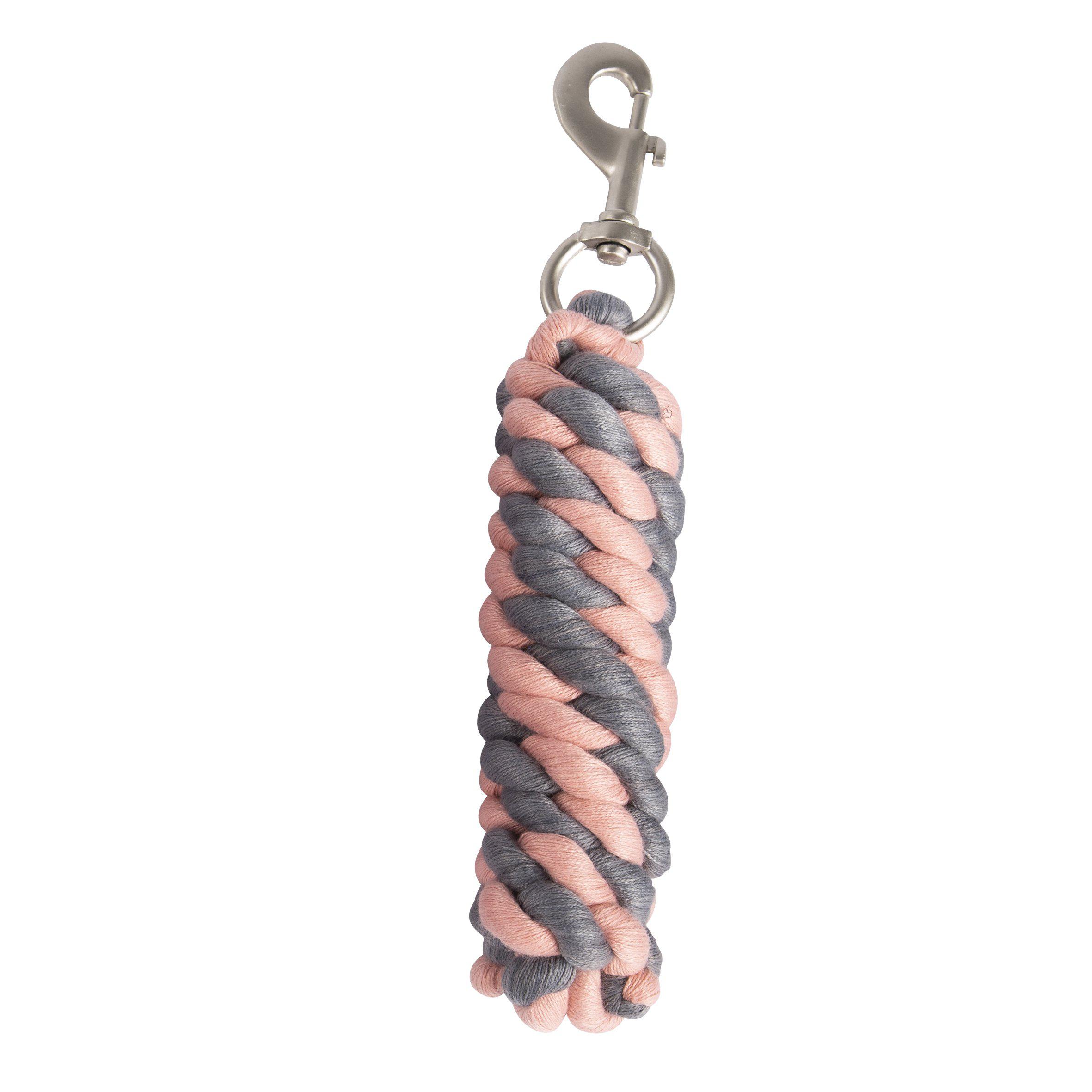 Horse Unique Lead Rope Cotton - Brown/Creme - 5