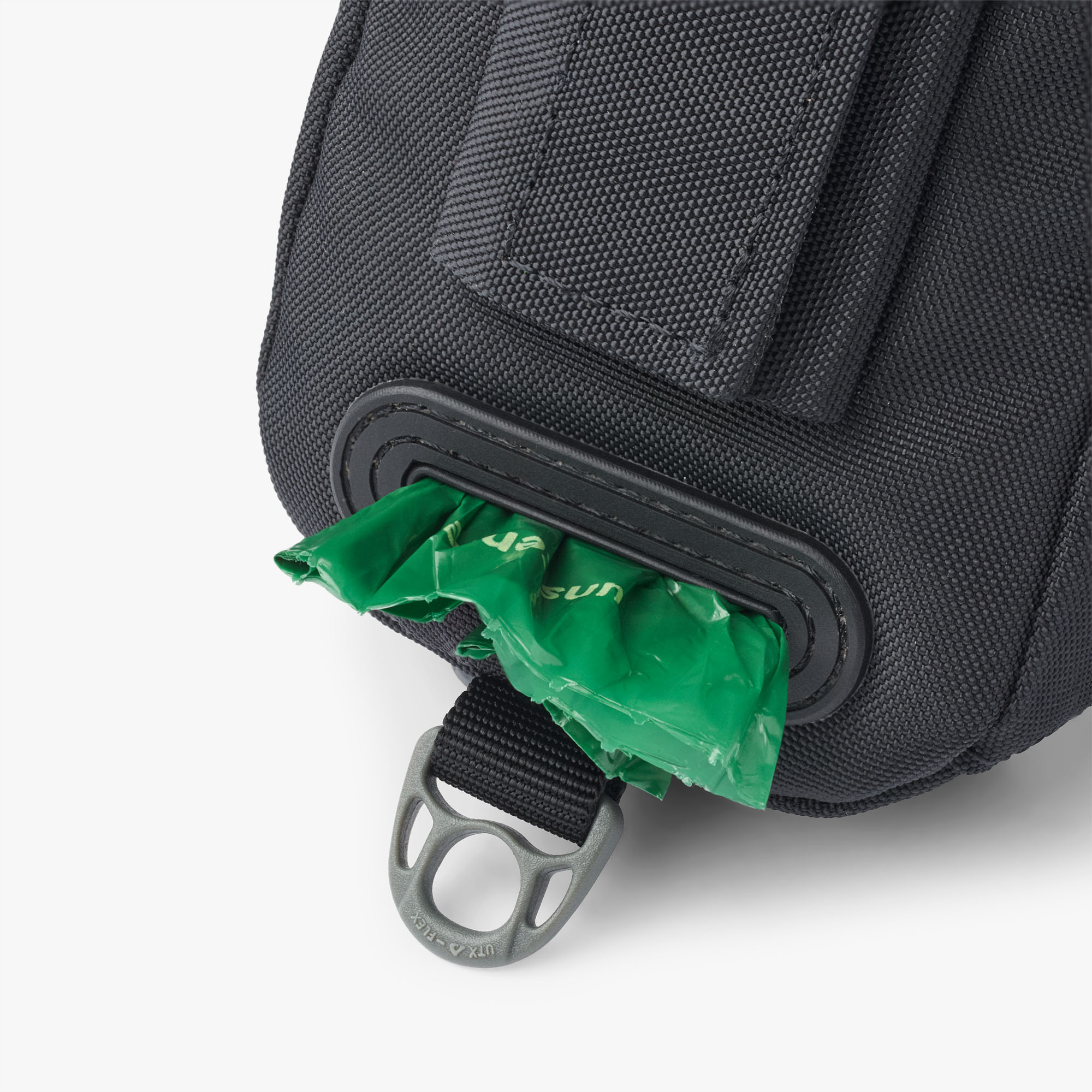 Dog Copenhagen Pouch Organizer Leash Bag - Black