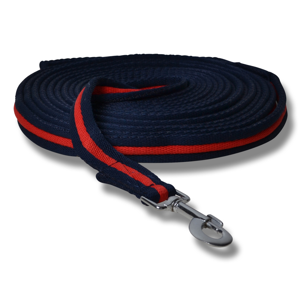 Hansbo Sport Longerlina marin/röd 8 m