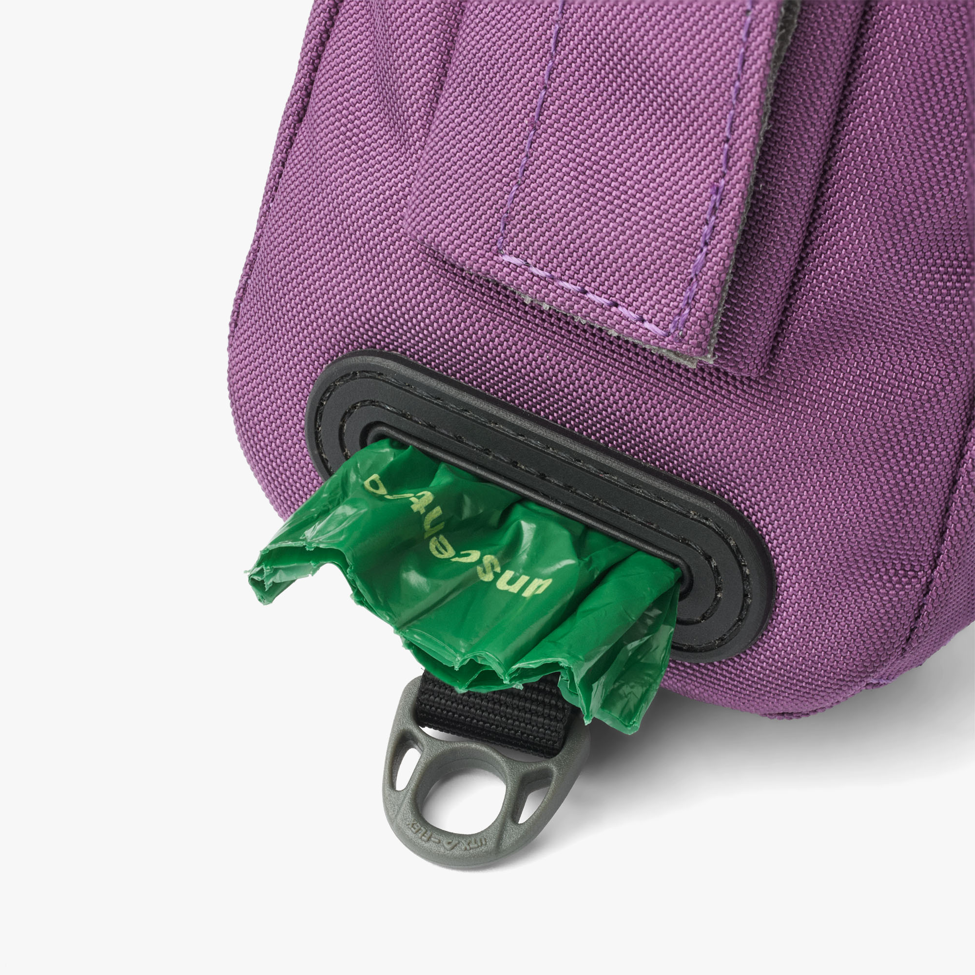 Dog Copenhagen Pouch Organizer Leash Bag - Purple Passion 
