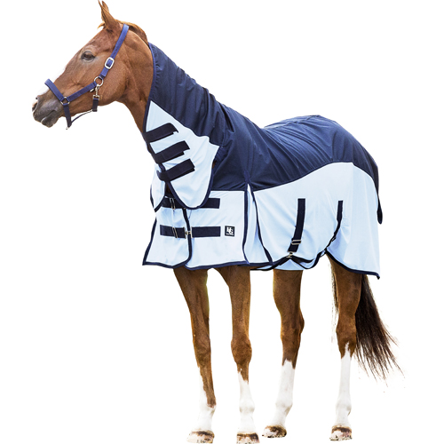 Horse Guard Aiman Regn- och Flugtäcke Placid Blå (105)