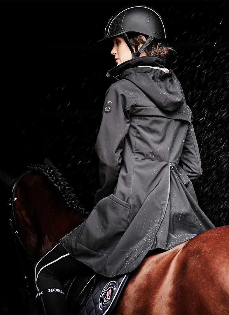Mountain Horse Stella Softshell Parka -  Black - 5