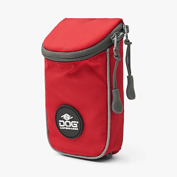 Dog Copenhagen Pouch Organizer Leash Bag - Classic Red 