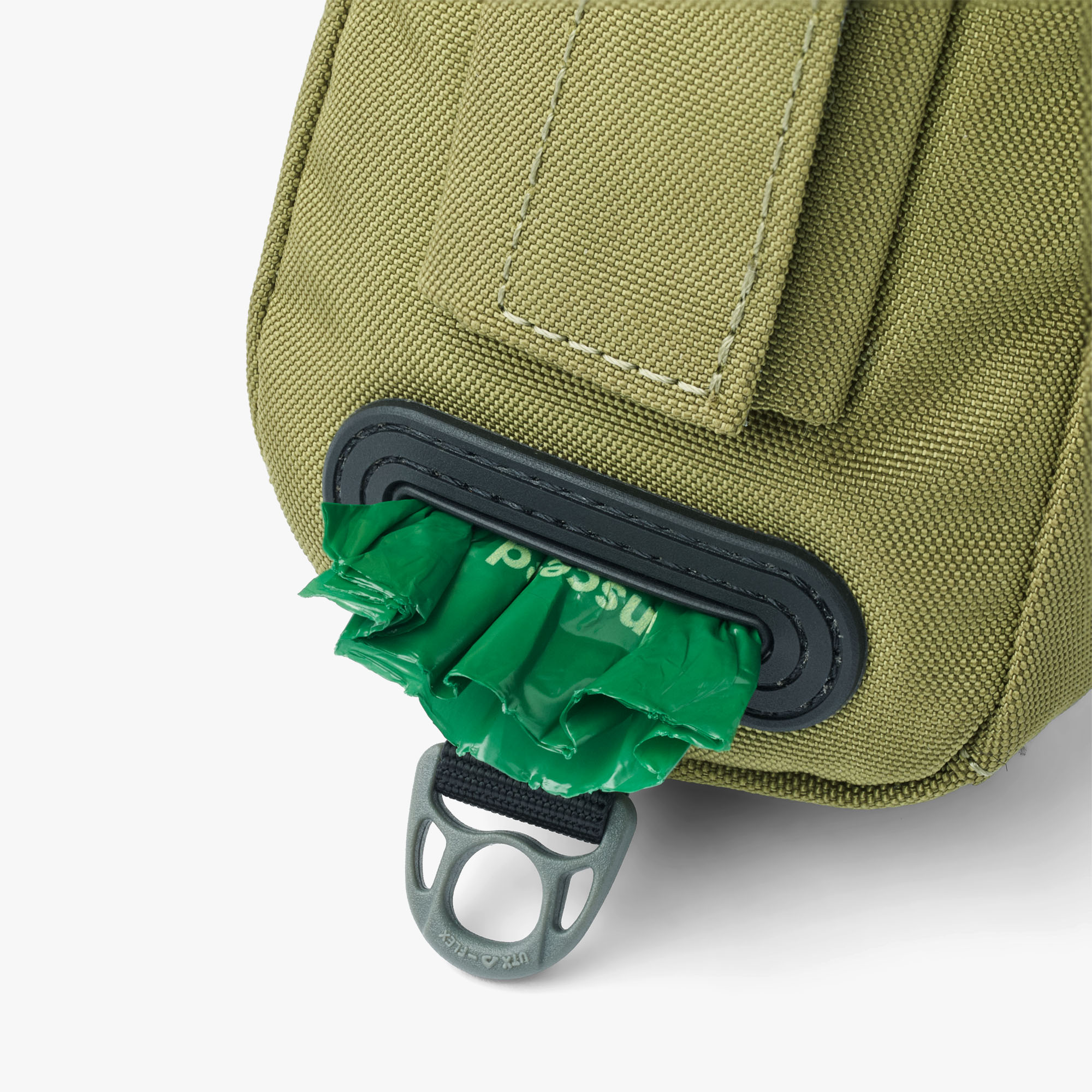 Dog Copenhagen Pouch Organizer Leash Bag - Hunting Green