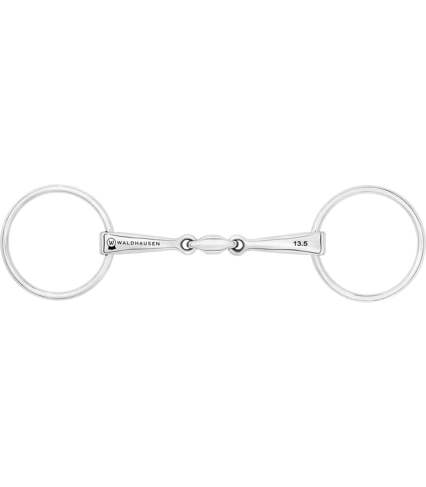 Waldhausen Snaffle bit, double jointed - 16 mm