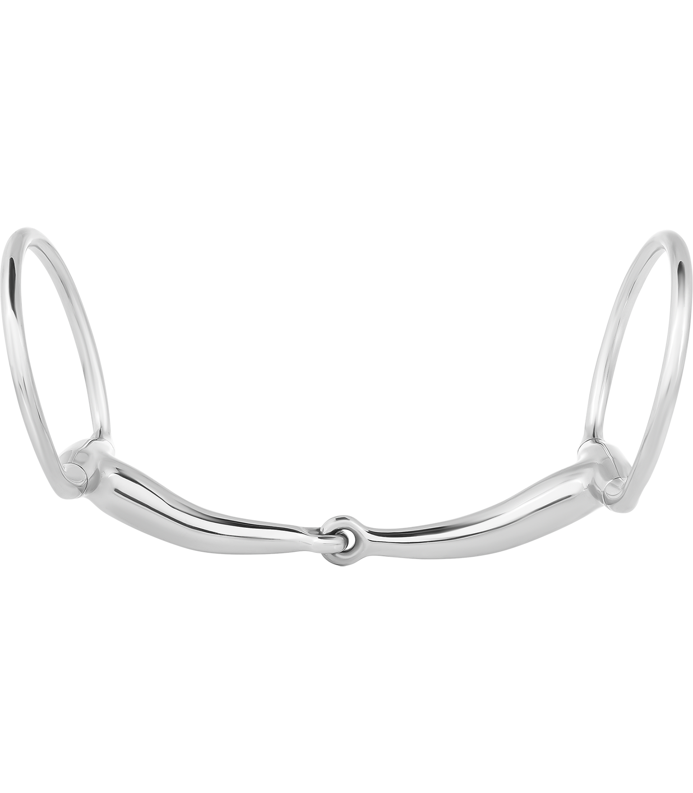 Waldhausen Olivenkopfgebiss, einfach gebrochen - 14 mm - 2