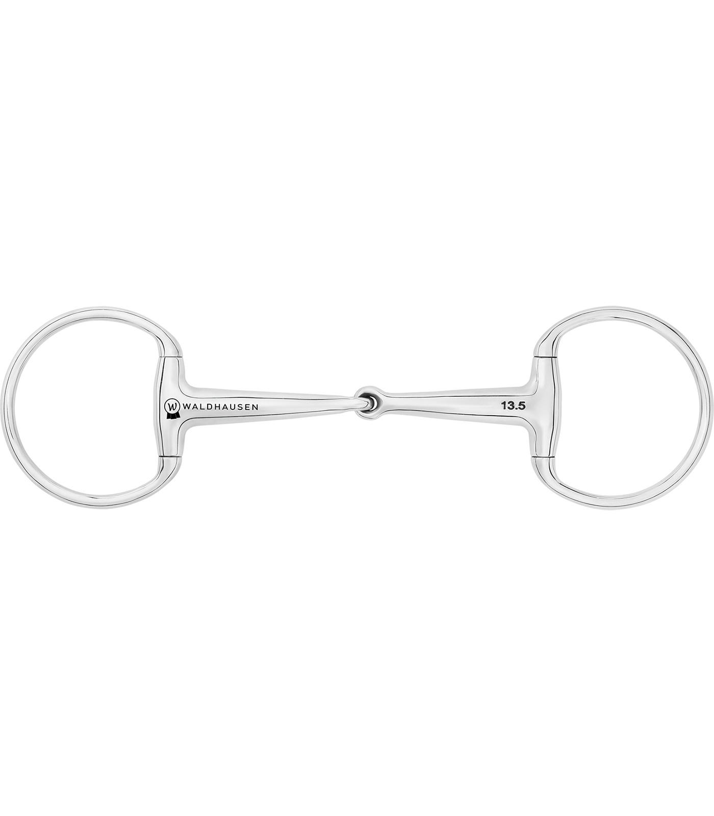 Waldhausen Olivenkopfgebiss, einfach gebrochen - 14 mm