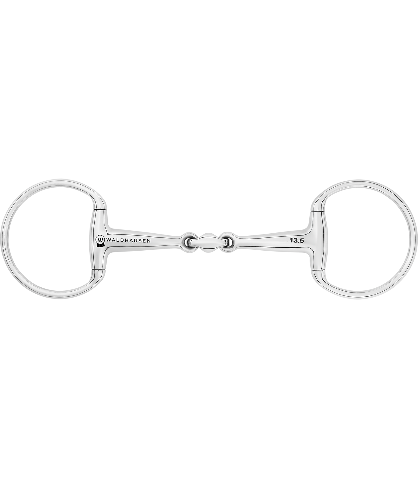 Waldhausen Olivenkopfgebiss, doppelt gebrochen - 14 mm