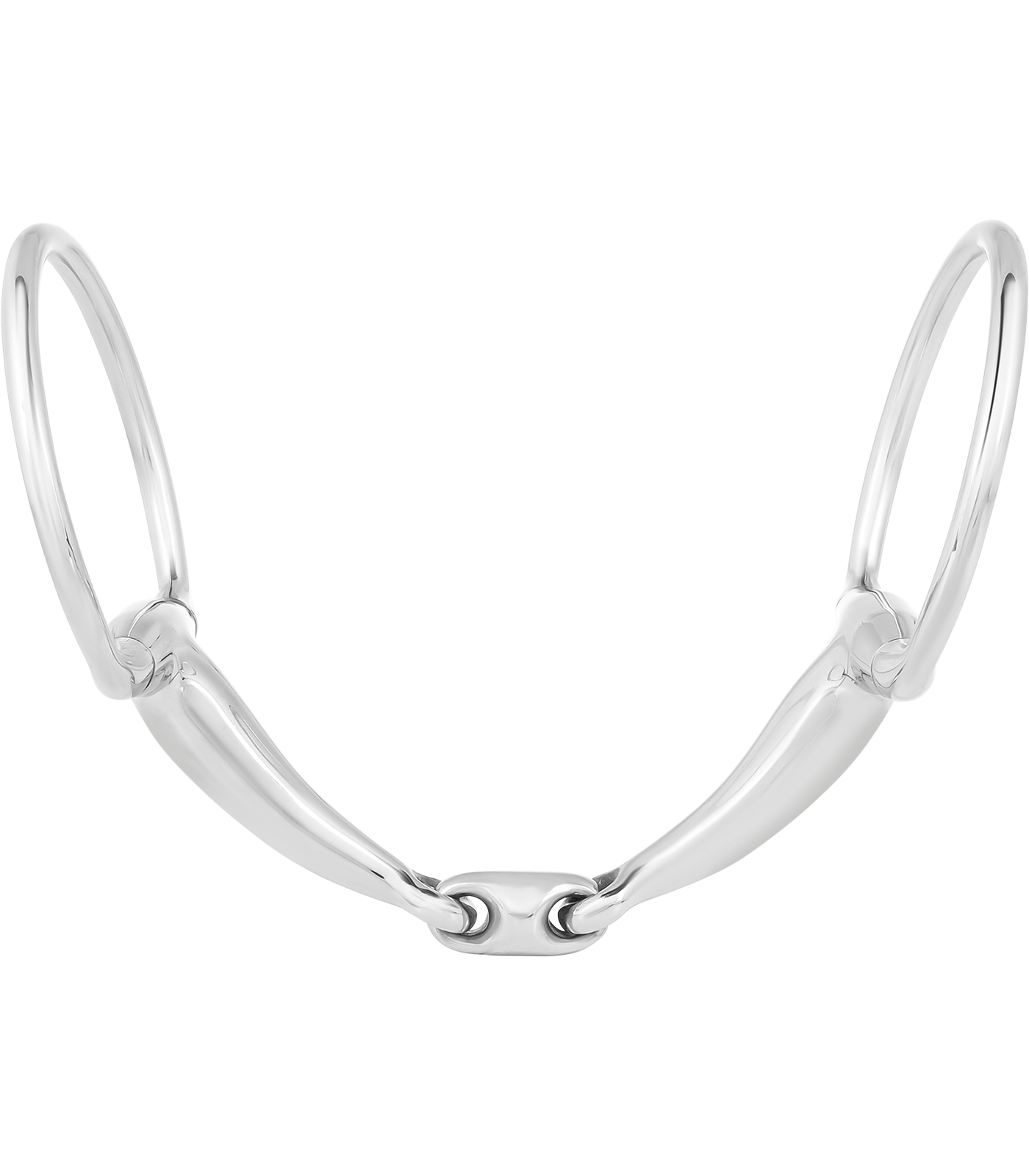 Waldhausen Olivenkopfgebiss, doppelt gebrochen - 14 mm - 2