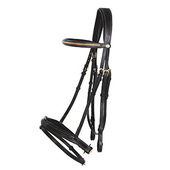 Lippo Preston Fancy Bridle - Black