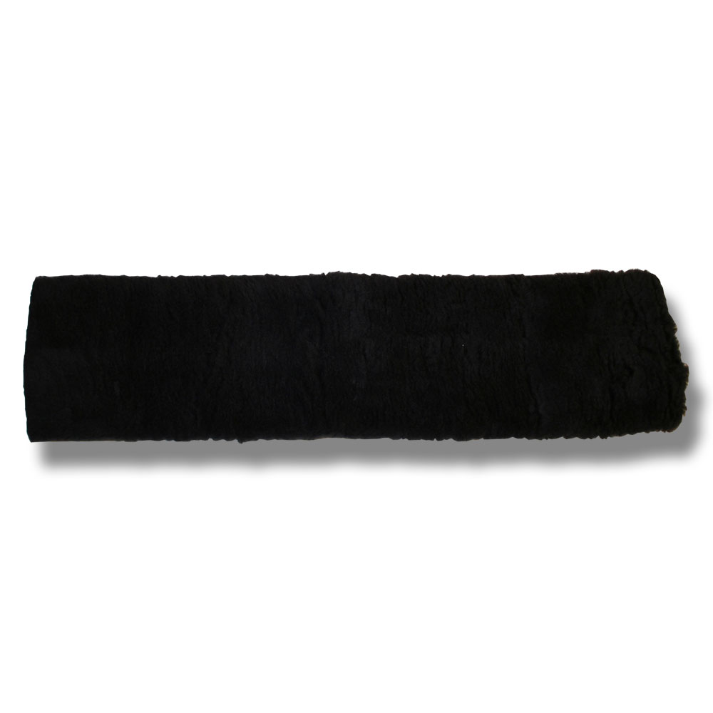 Hansbo Sport Sadelgjordstunnel Teddy Svart 80 cm