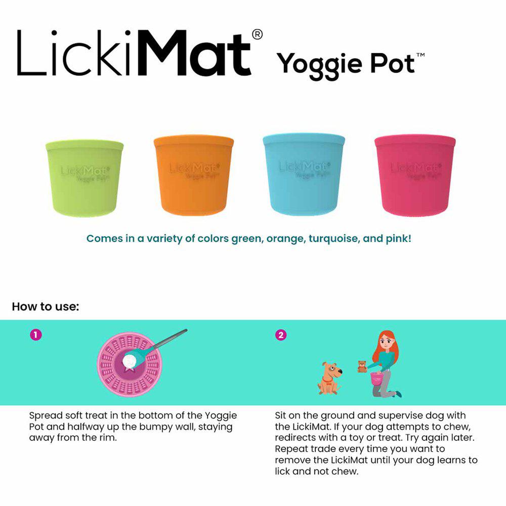 Lickimat ® Yoggie Pot - Green