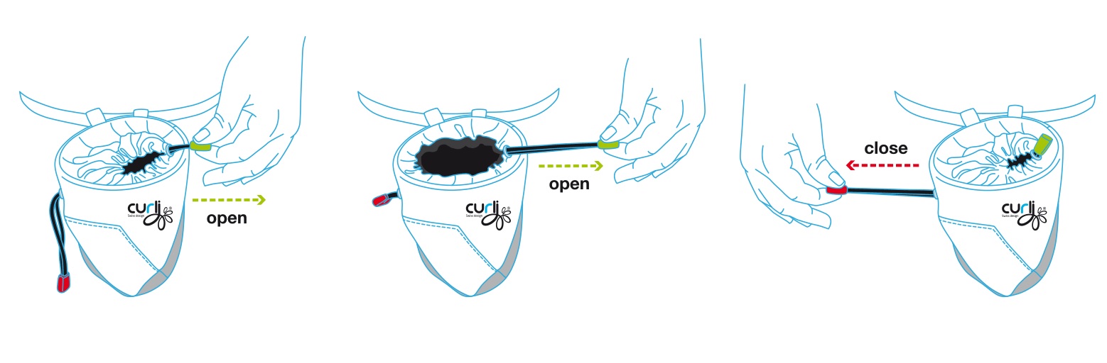 Curli Treat Bag V2 ‑laukku koiran makupaloille - 2