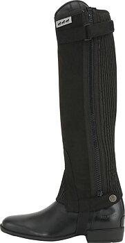Equipage Aspen Chaps Short/Wide - Black