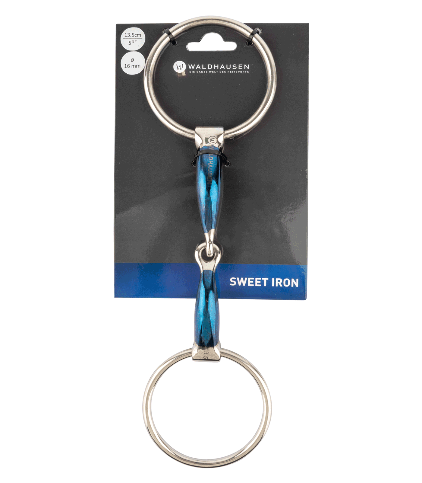 Waldhausen Sweet Iron Wassertrense, einfach gebrochen - 14 mm - 3