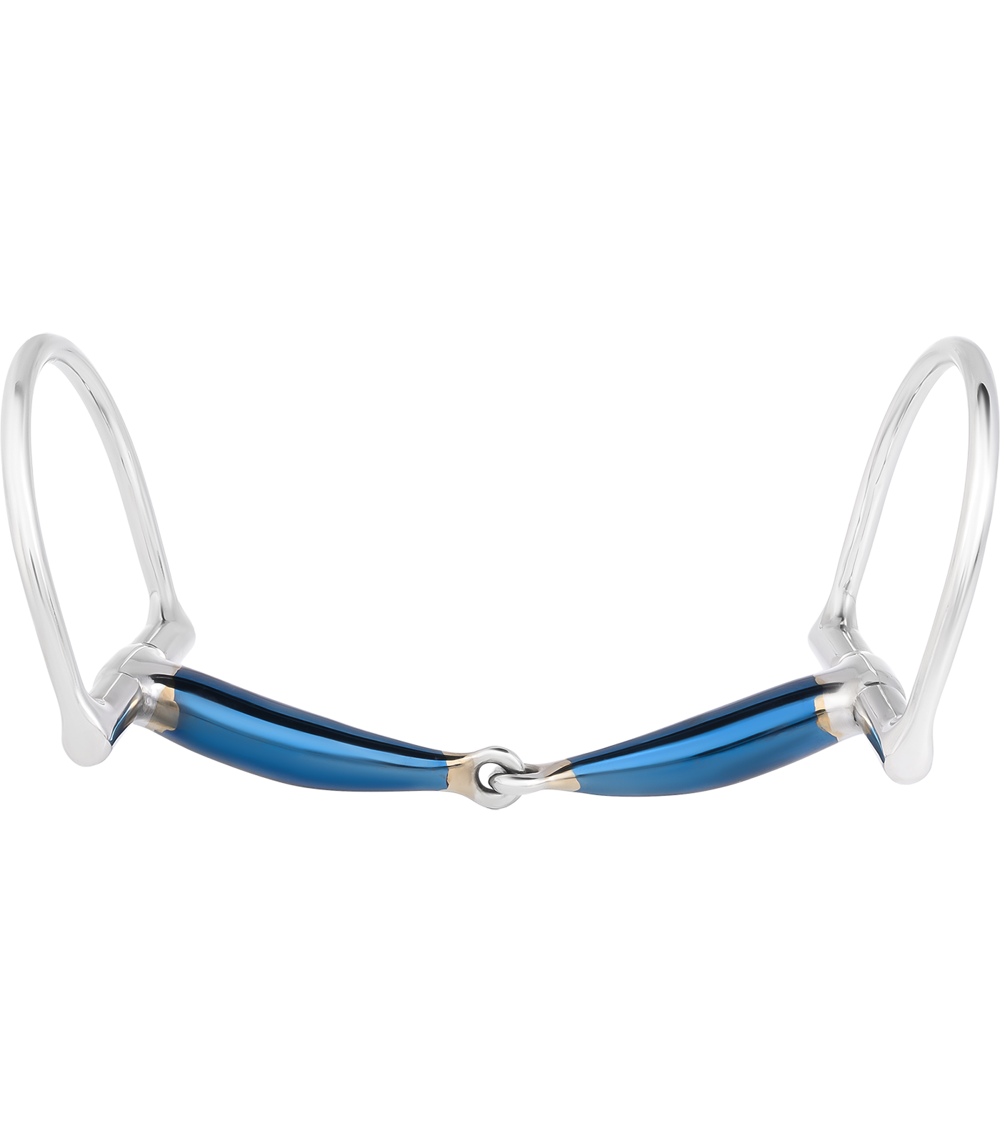 Waldhausen Sweet Iron D-Ring Gebiss, einfach gebrochen - 14 mm - 2