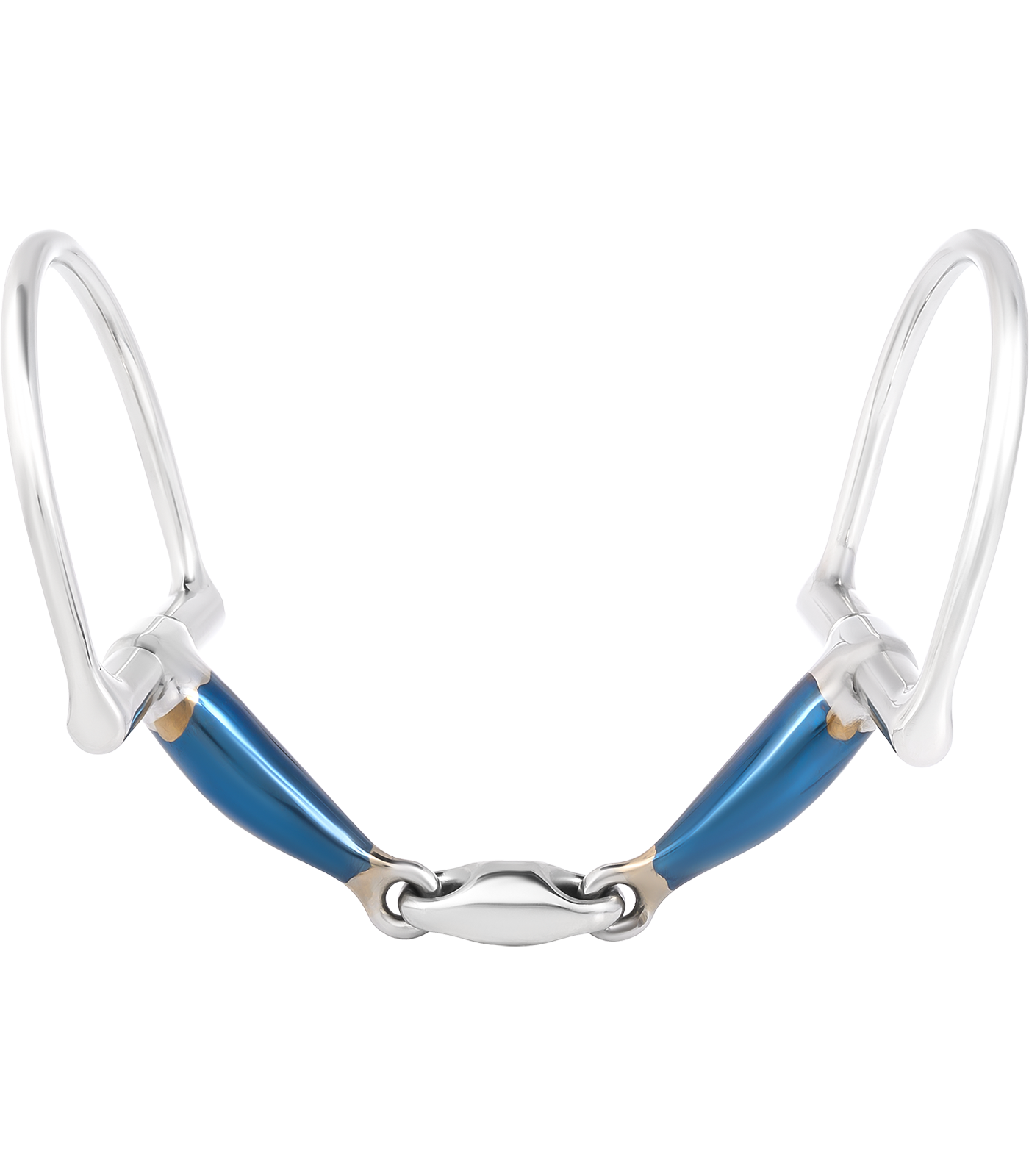 Waldhausen Sweet iron D-rengaskuolain, kaksinivelinen - 14 mm - 2