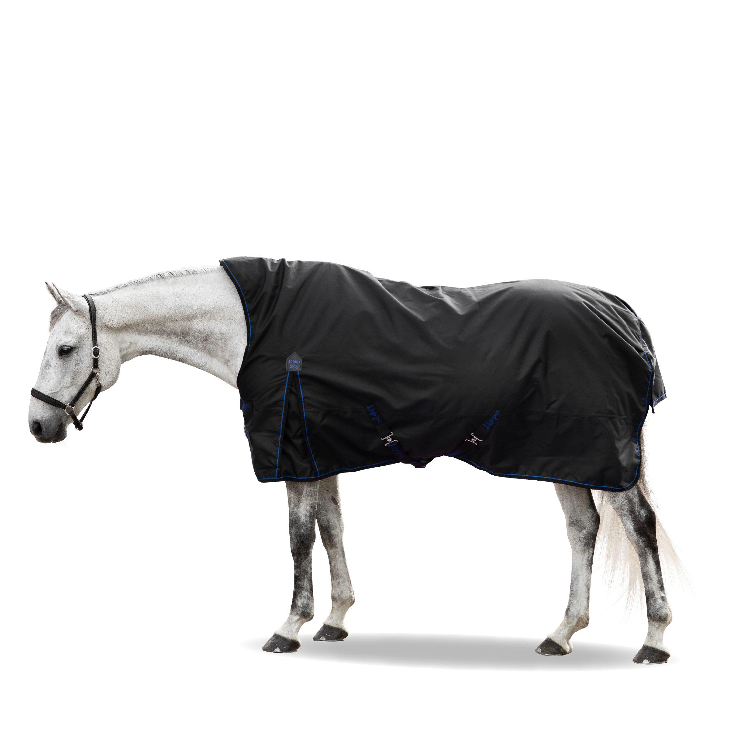 Lippo Supreme Turnout Rug 1200 D, 200 g - Black