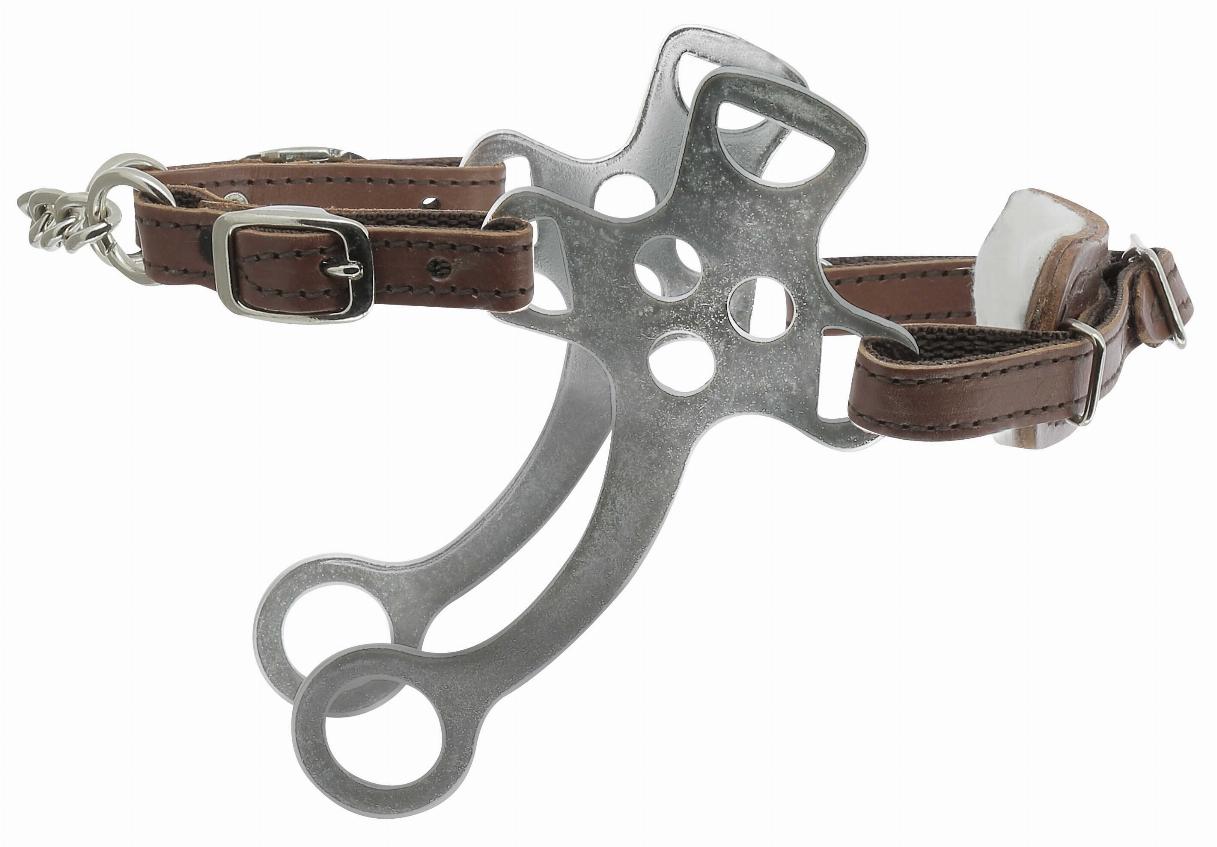 Metalab Chrome Steel Hackamore, 185 mm (Pony)